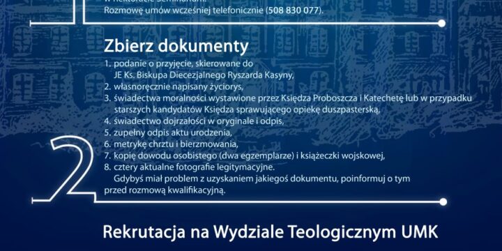 Wyższe Seminarium Duchowne – nabór