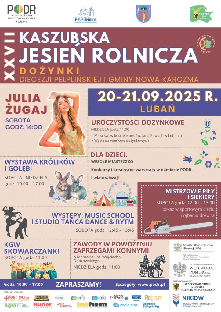 Plakat - XXVII Kaszubska Jesień Rolnicza
